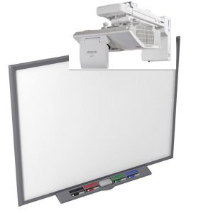 SMART Board SB680 77 Interactive Whiteboard In Excellent Condition With  Pens